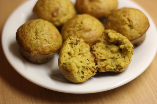 Muffinki z cukinią i marchwią