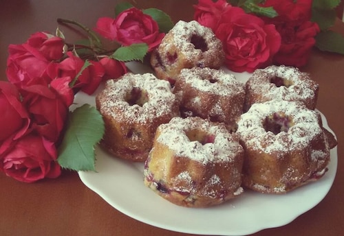 Muffinki z dynią i żurawina z nutką kardamonu