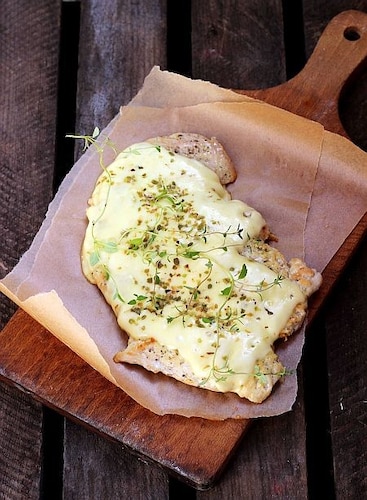 Musztarodwe filety pod serem