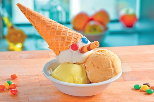 Przepis na Najlepsze lody dla dzieci "Bałwanek" Najlepsze lody dla dzieci "Bałwanek"