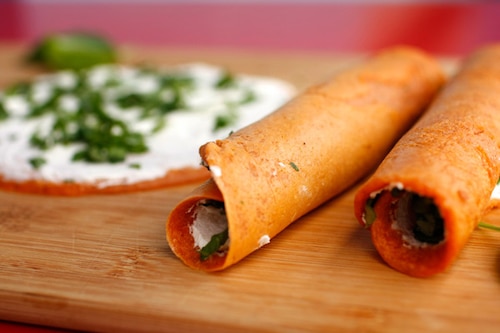 Przepis na Naleśniki z mascarpone i bazylią Naleśniki z mascarpone i bazylią