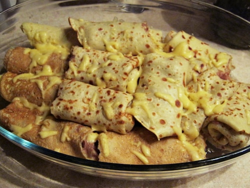 Naleśniki z pasztetem 