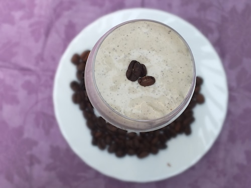 Niebiański krem z mascarpone i kawą