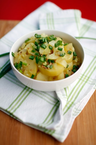 Niemiecka sałatka ziemniaczana