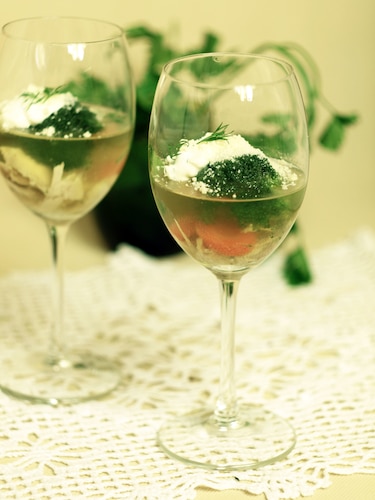 Przepis na Nóżki z brokułami Nóżki z brokułami