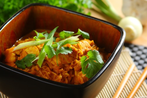Przepis na Nudle z patelni: curry Nudle z patelni: curry