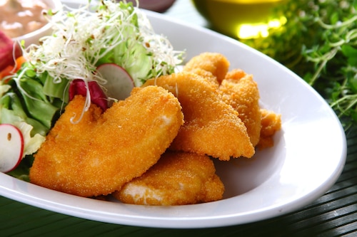 Przepis na Nuggetsy z kurczaka  Nuggetsy z kurczaka