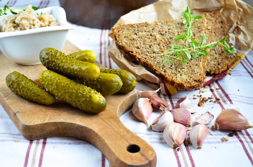 Ogórki małosolne (zaparzane) 