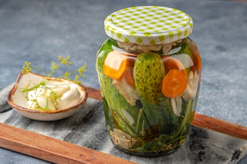 Przepis na Ogórki konserwowe Ogórki konserwowe