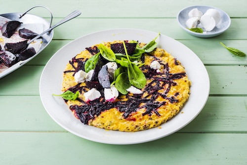 Przepis na Omlet z buraczkami Omlet z buraczkami