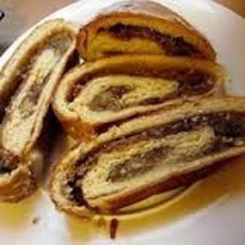 Przepis na Orzechowo kakaowy zawijaniec Orzechowo kakaowy zawijaniec