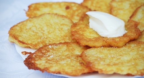 Przepis na Owsiane placki z bananami Owsiane placki z bananami