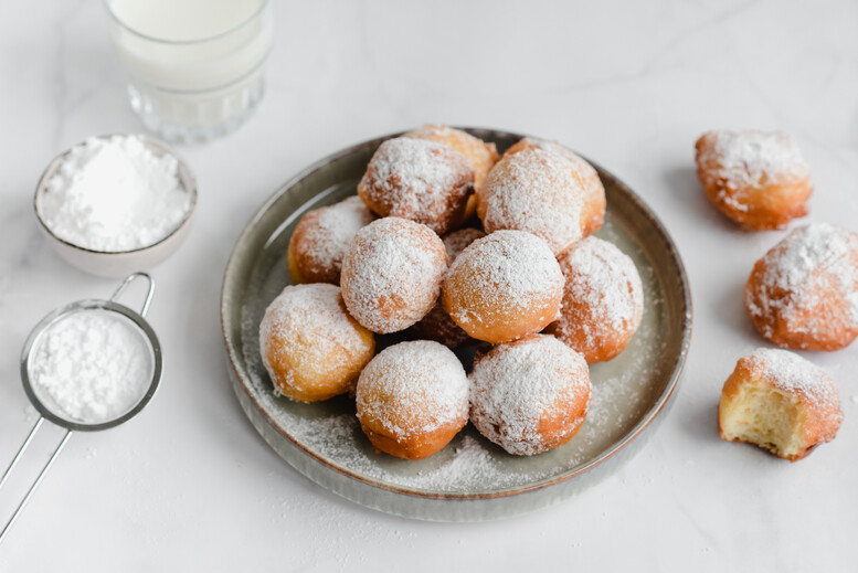 Pączki z serka homogenizowanego
