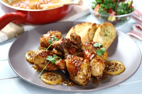 Przepis na Pałki kurczaka w marynacie cytrynowej Pałki kurczaka w marynacie cytrynowej