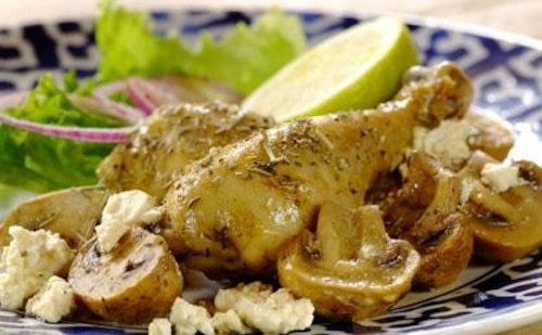 Pałki z kurczaka z cytrynowym aromatem