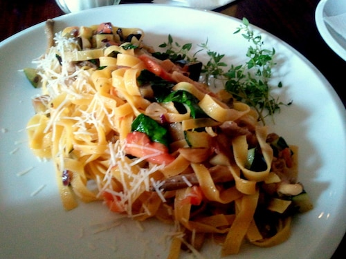 Pappardelle ze szpinakiem