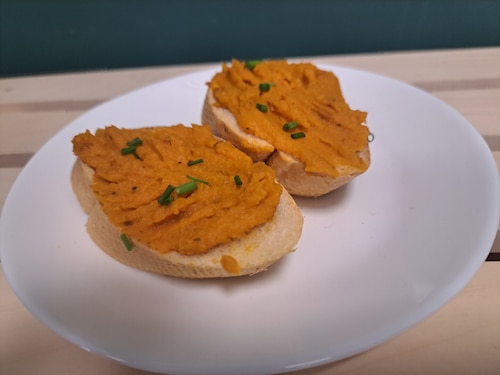 Pasta z pieczonej dyni