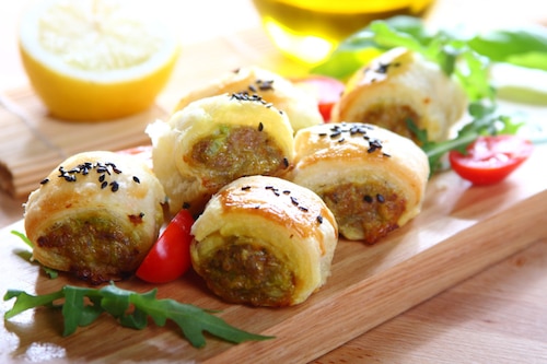 Przepis na Paszteciki z mięsem indyka - VIDEO Paszteciki z mięsem indyka - VIDEO