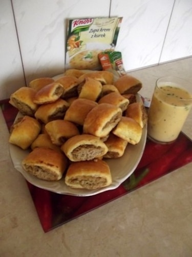 Paszteciki z mięsem