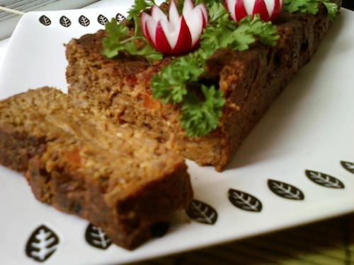 Pasztet marchewkowo orzechowy