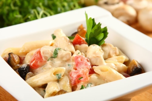 Przepis na Penne po królewsku Penne po królewsku