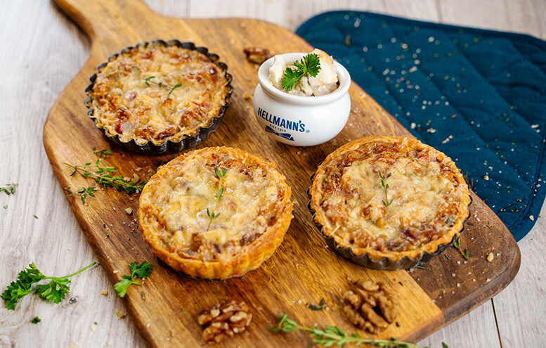 Przepis na Tarta z sałatki jarzynowej Tarta z sałatki jarzynowej