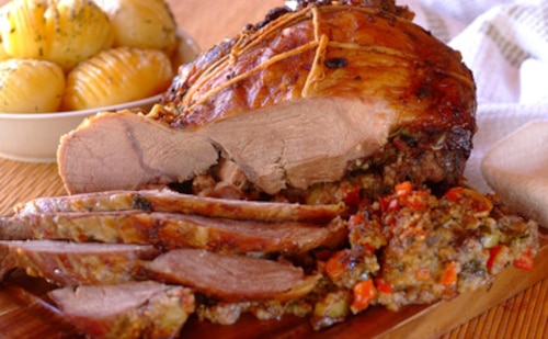 Przepis na Pieczona baranina z soczewicą Pieczona baranina z soczewicą