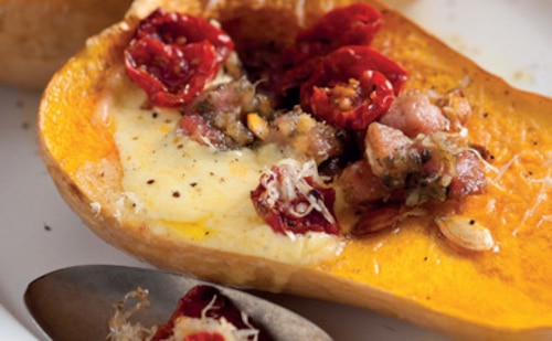 Przepis na Pieczona dynia w stylu włoskim  Pieczona dynia w stylu włoskim