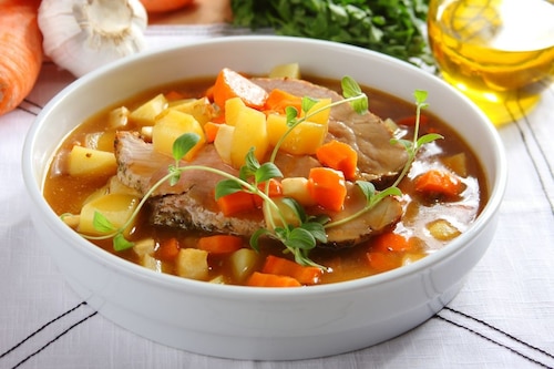 Przepis na Pieczona łopatka wieprzowa  Pieczona łopatka wieprzowa