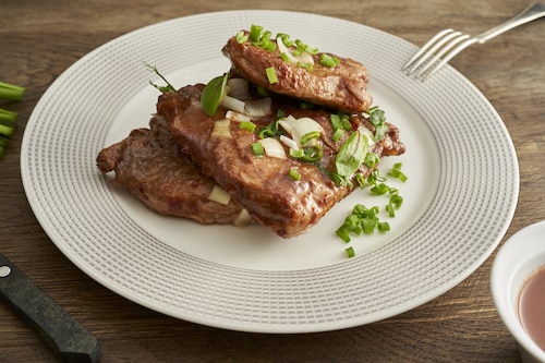 Pieczona łopatka wieprzowa Gochujang