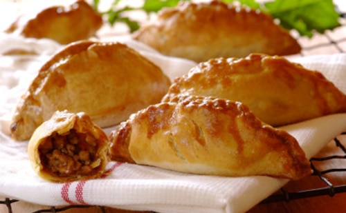 Pieczone pierogi z jagnięciną 