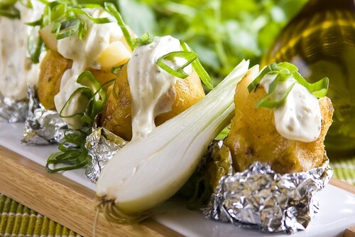 Pieczone ziemniaki po amerykańsku 