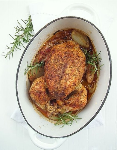 Przepis na Pieczony kurczak Pieczony kurczak