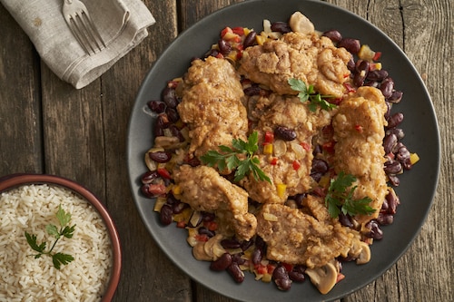 Pieczony kurczak po kreolsku