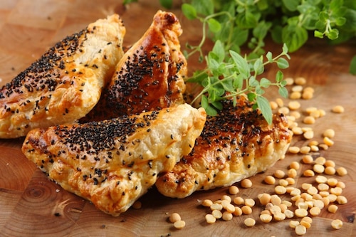 Przepis na Pierogi z grochem Pierogi z grochem