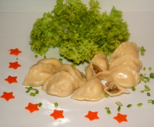 Pierogi z kapustą i grzybami 