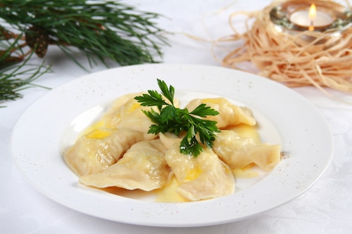 Przepis na Pierogi z kapustą i serem Pierogi z kapustą i serem