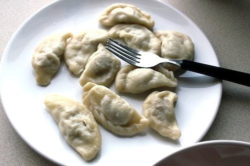 Pierogi z mięsem