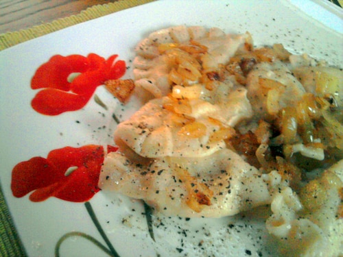 Przepis na Pierogi z mięsem Pierogi z mięsem