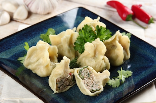 Pierogi z mięsem mielonym