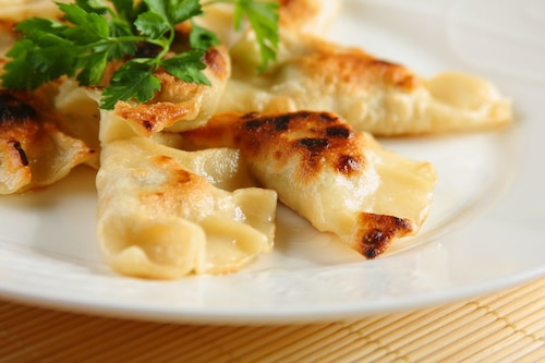 Przepis na Pierogi z mięsem Pierogi z mięsem