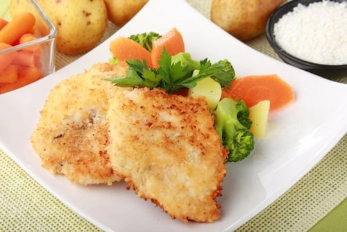 Przepis na Piersi z kurczaka w kokosie Piersi z kurczaka w kokosie