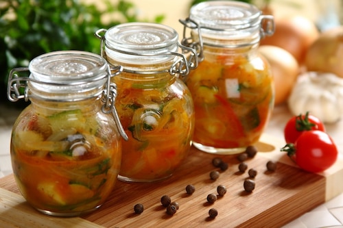 Pikantne leczo z cukinią