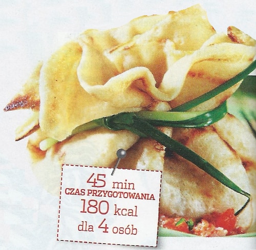 Przepis na Pikantne sakiewki Pikantne sakiewki