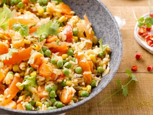 Ryż po meksykańsku z warzywami