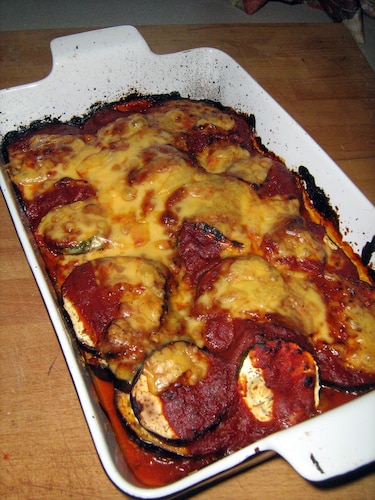 Przepis na Pizza bakłażanowo-cukiniowa Pizza bakłażanowo-cukiniowa