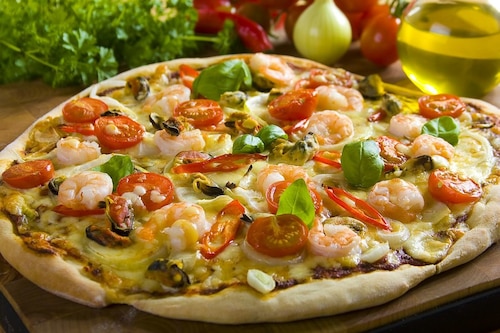 Przepis na Pizza frutti di mare  Pizza frutti di mare