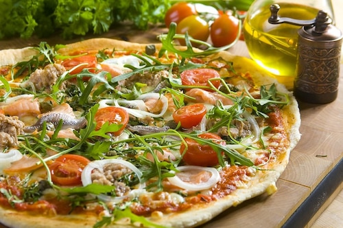 Przepis na Pizza Pescatore  Pizza Pescatore