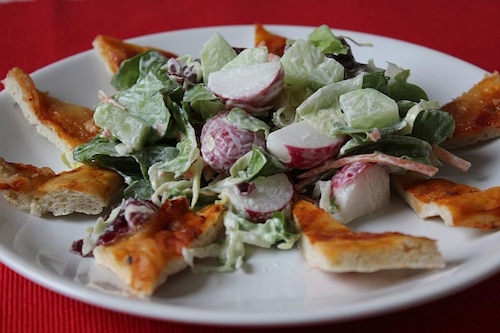 Przepis na Pizza-sałatka Pizza-sałatka