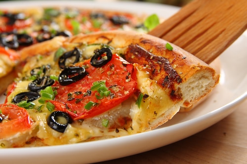 Przepis na Pizza wegetariańska Pizza wegetariańska